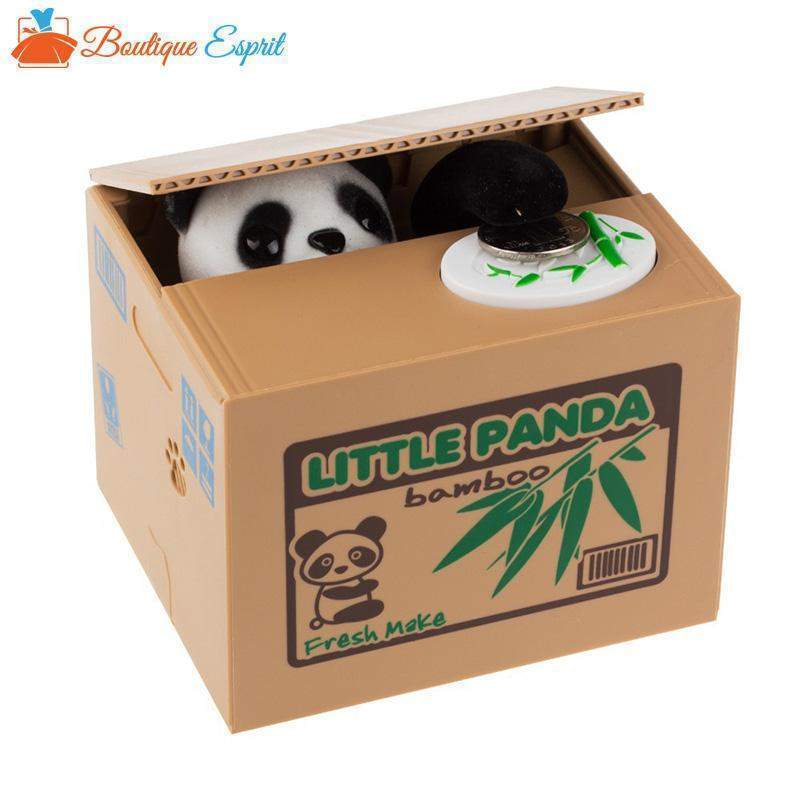 Tirelire Panda voleur d’argent