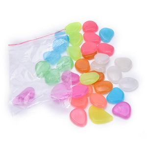 "Night Stone" Glow-In-The-Dark Garden Pebbles