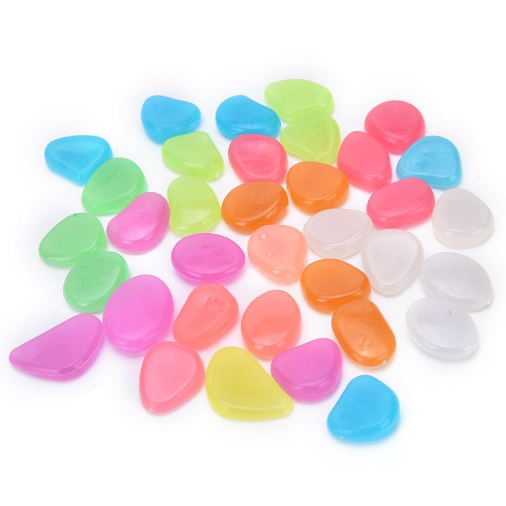 "Night Stone" Glow-In-The-Dark Garden Pebbles