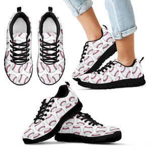Baseball White Sneakers