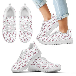 Baseball White Sneakers