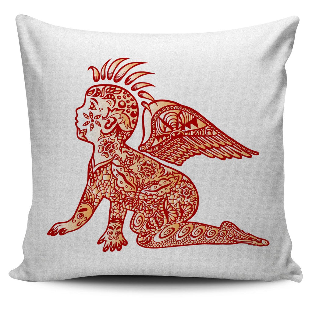 Baby art red Pillow
