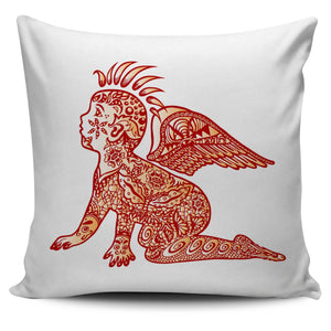 Baby art red Pillow