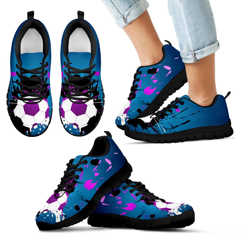 Soccer Blue Sneakers