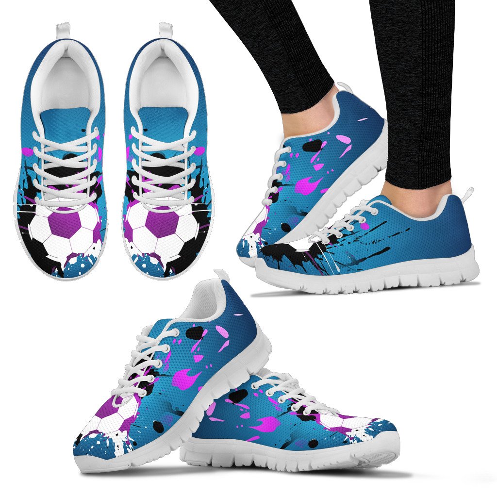 Soccer Blue Sneakers
