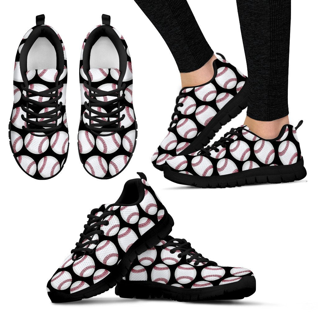 Baseball Black Sneakers