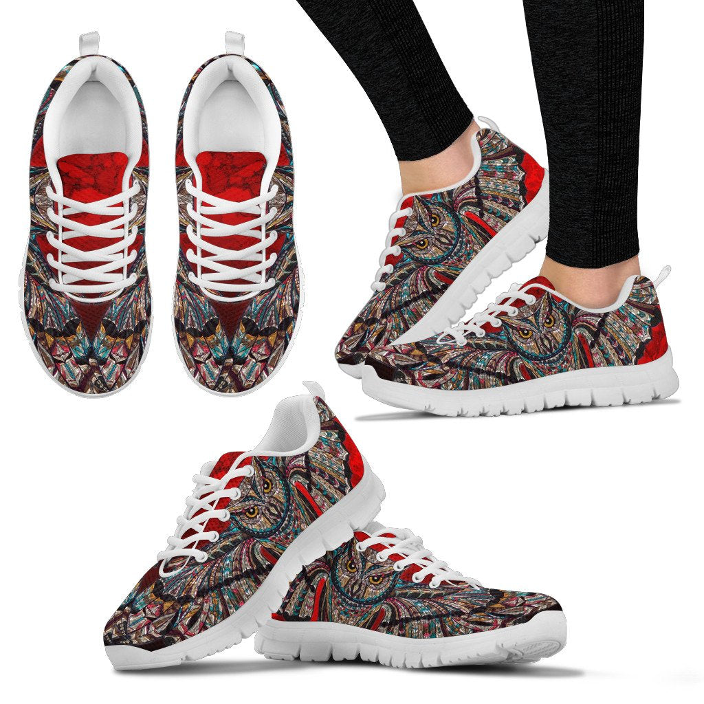 Owl Red Sneakers