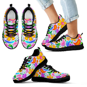 Yellow Flowers Sneakers