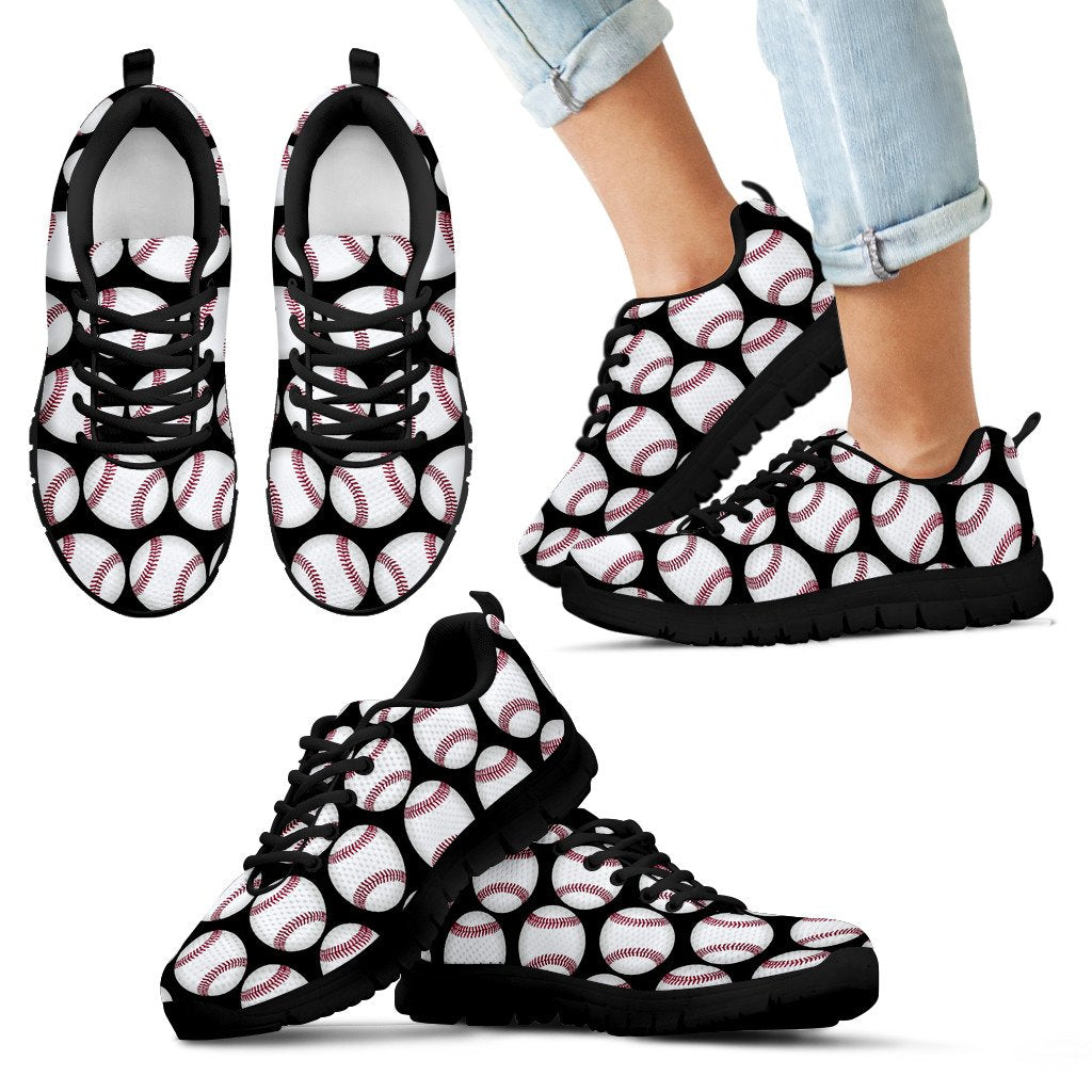 Baseball Black Sneakers