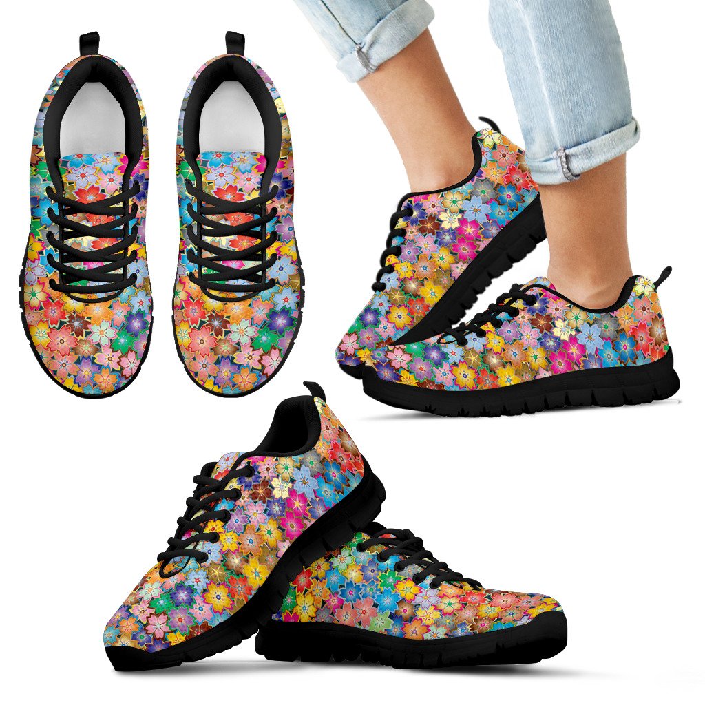 Flowers Sneakers