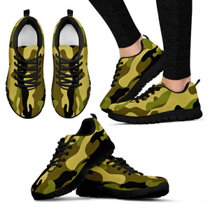 Green Camo Sneakers