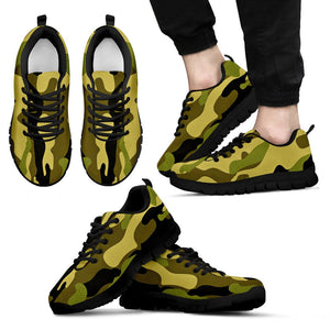Green Camo Sneakers