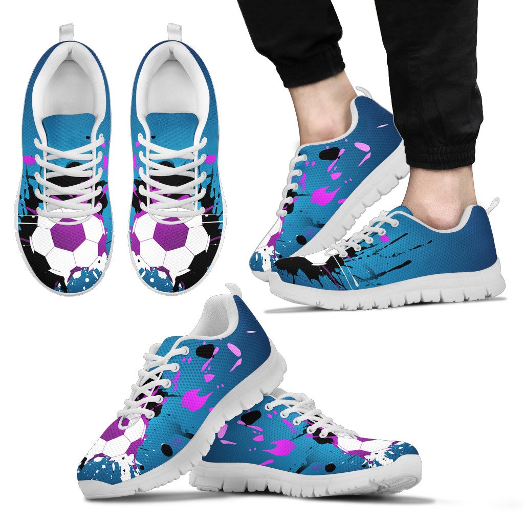 Soccer Blue Sneakers