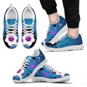 Soccer Blue Sneakers