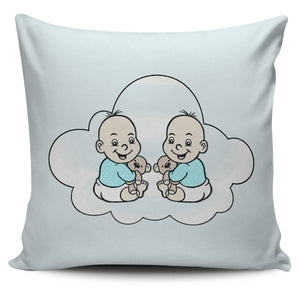 Twin Boys Pillow cover