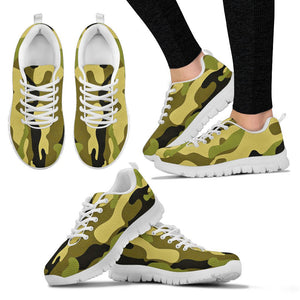 Green Camo Sneakers