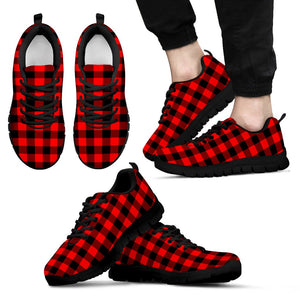 Checkered Red Sneakers