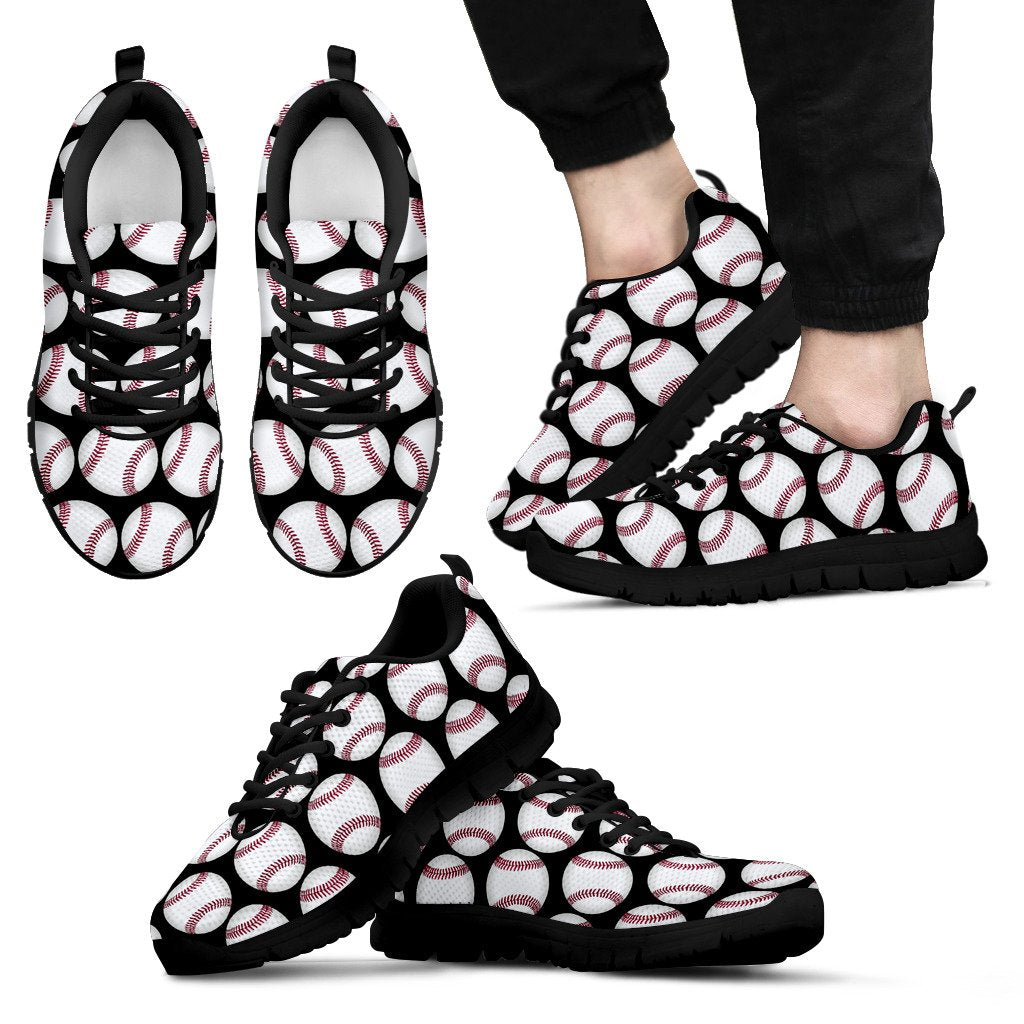 Baseball Black Sneakers