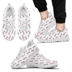 Baseball White Sneakers