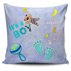 It's a Boy Pillow cover