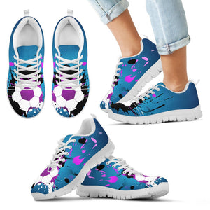 Soccer Blue Sneakers