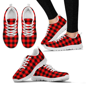 Checkered Red Sneakers