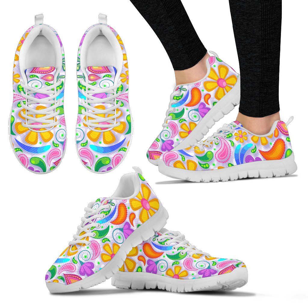 Yellow Flowers Sneakers