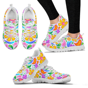 Yellow Flowers Sneakers