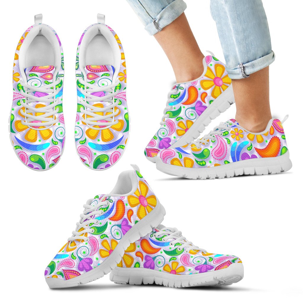 Yellow Flowers Sneakers