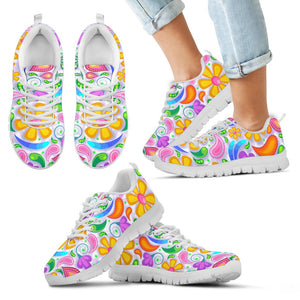 Yellow Flowers Sneakers