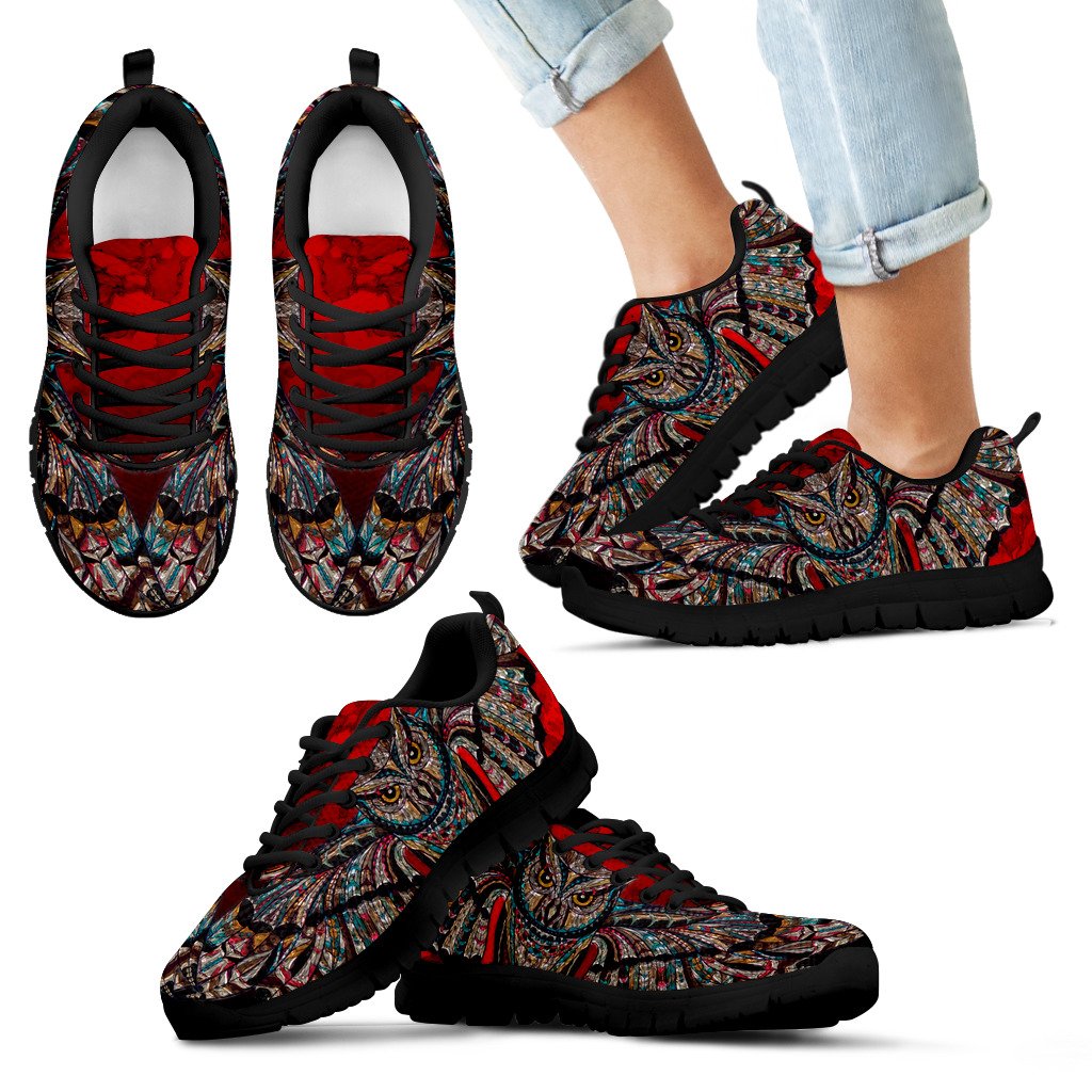 Owl Red Sneakers