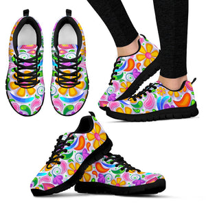 Yellow Flowers Sneakers