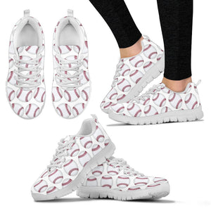 Baseball White Sneakers