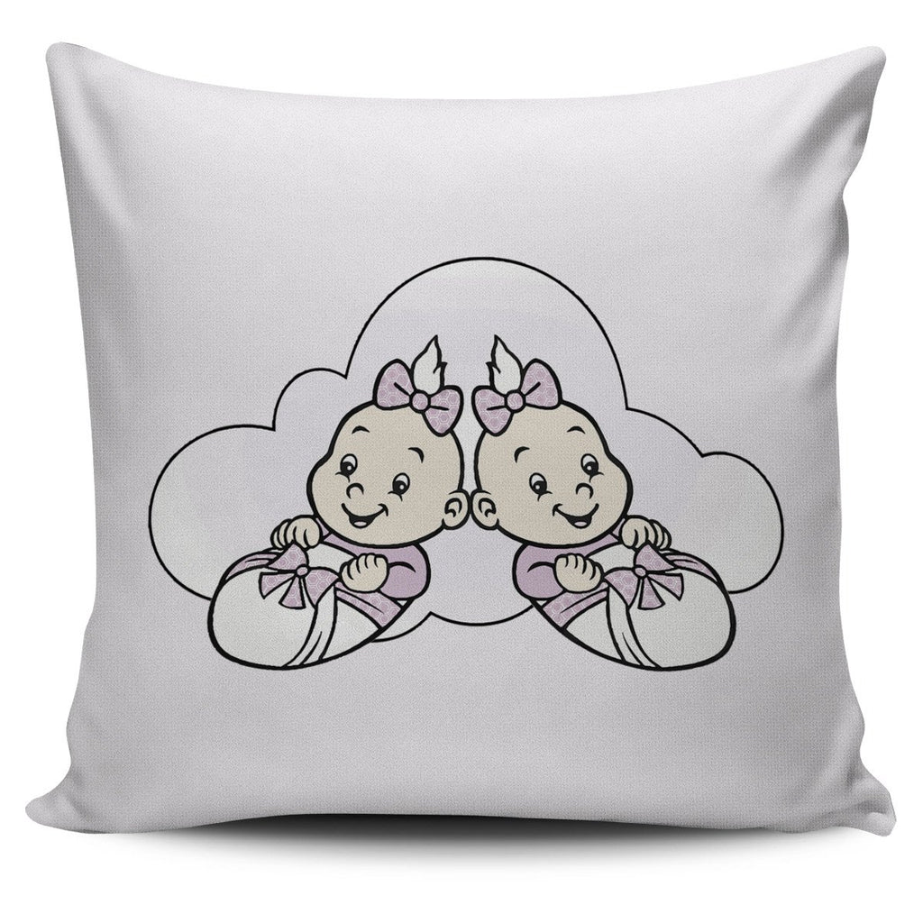 Twin Girls Pillow cover