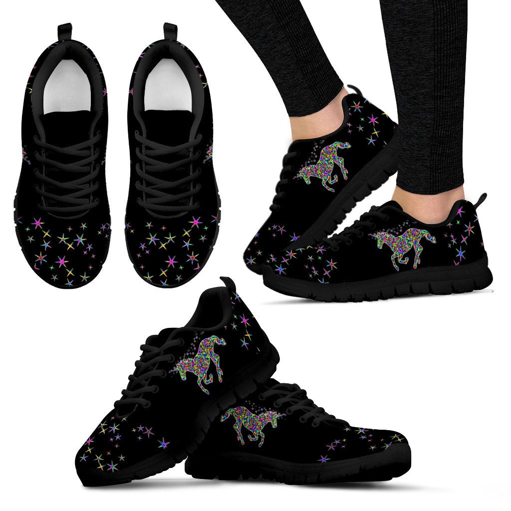 Unicorn Black Sneakers