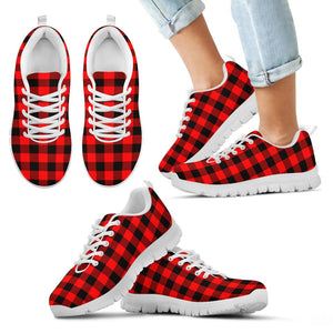 Checkered Red Sneakers