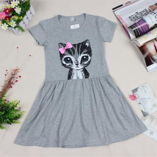 Girl Dress "Cat"
