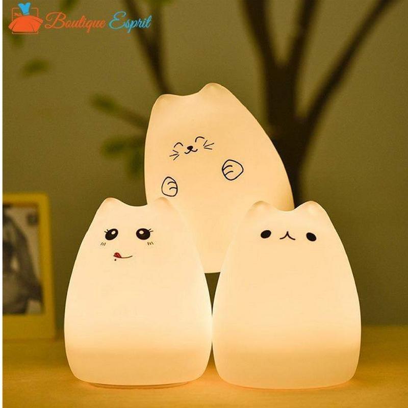 Lampe veilleuse pour chat