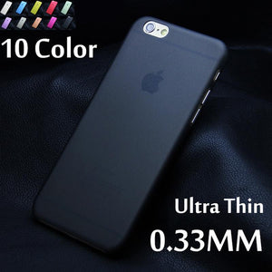 Matte Transparent iPhone Case