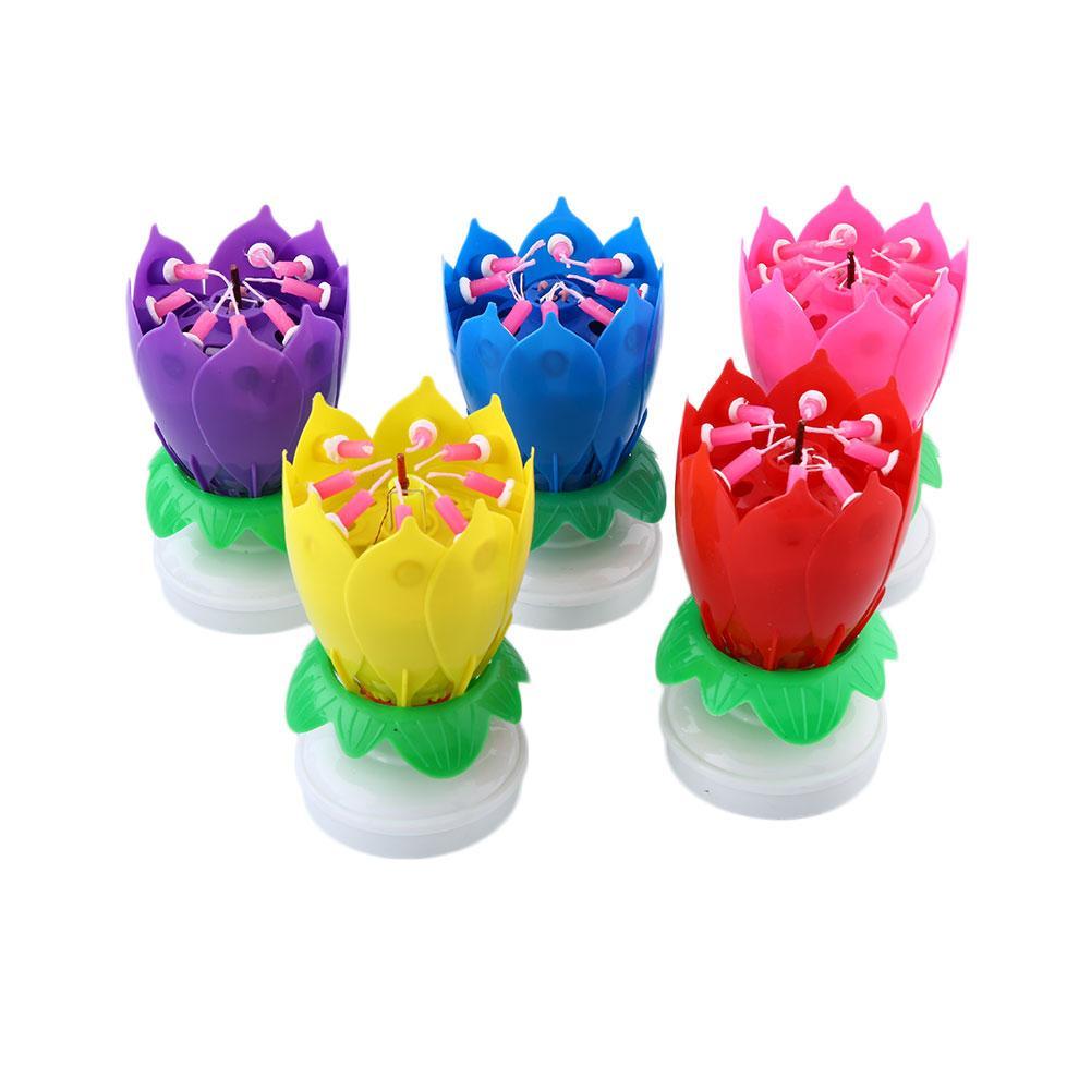 Amazing Lotus Candle