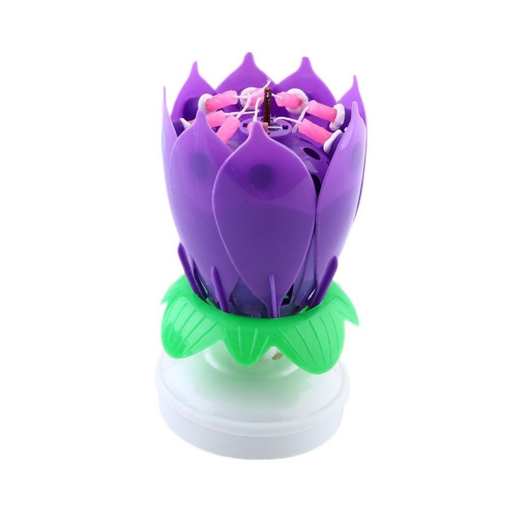 Amazing Lotus Candle