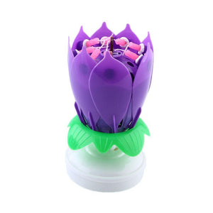 Amazing Lotus Candle