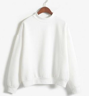 women loose long sleeve sweatshirt