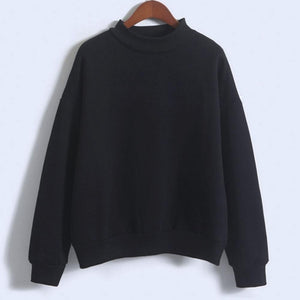 women loose long sleeve sweatshirt