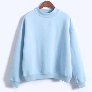 women loose long sleeve sweatshirt