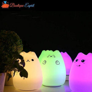 Lampe veilleuse pour chat