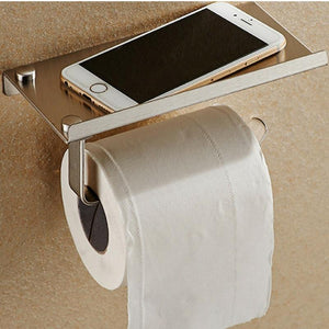 Porte-rouleaux smartphone pour WC