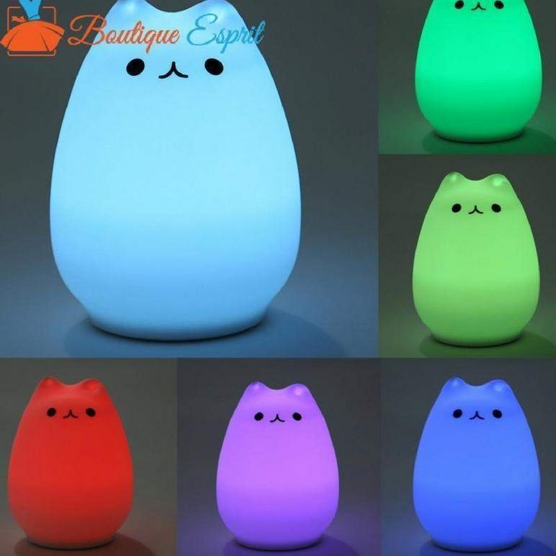 Lampe veilleuse pour chat