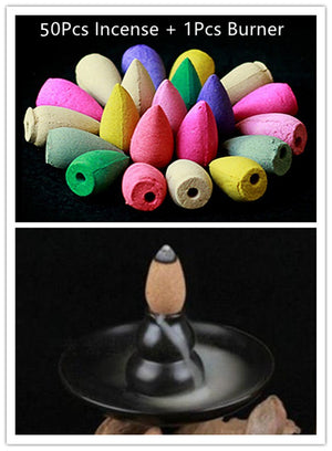 Backflow Incense Burner Cones