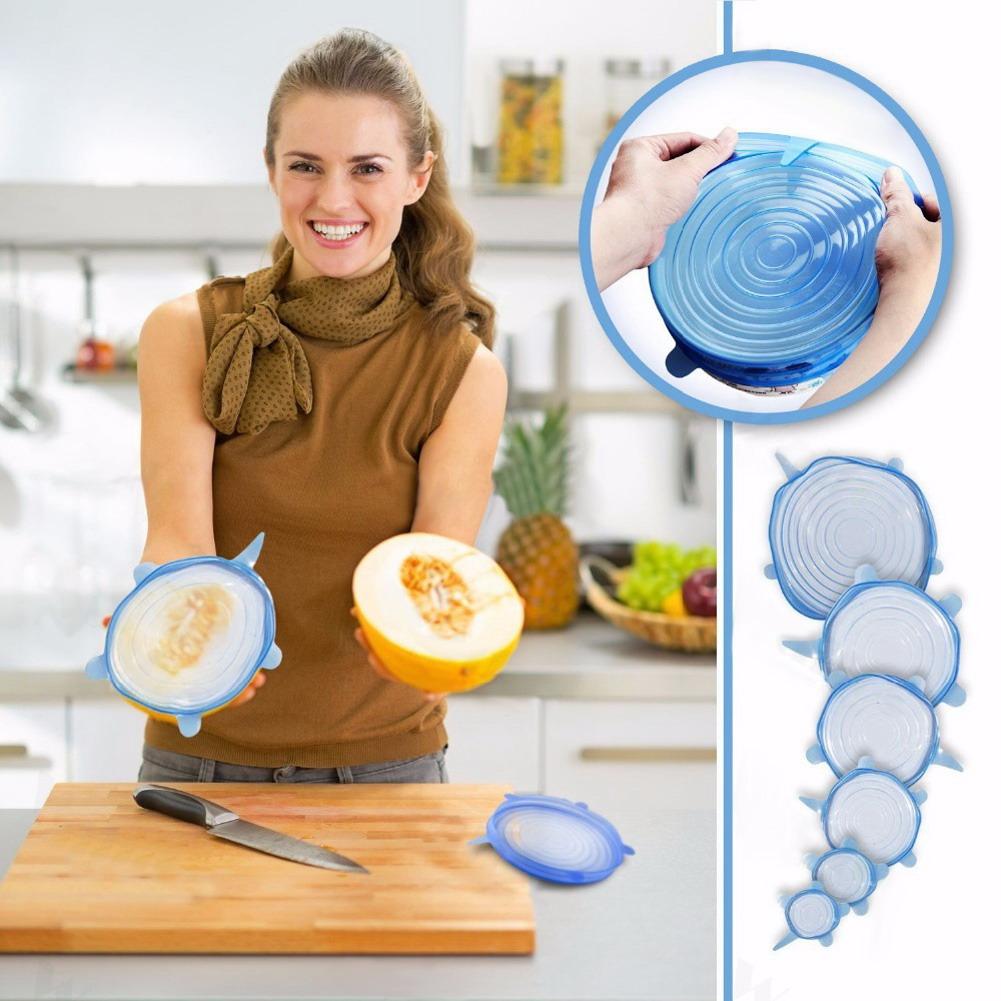 Silicone Stretch Lid Cover